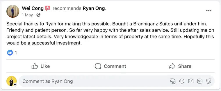 Facebook 推薦：Weicong Branniganz